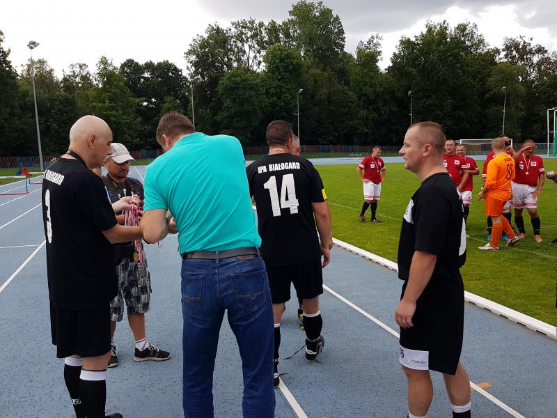 Jubileuszowy XX mecz z okazji święta policji. Fotorelacja. 