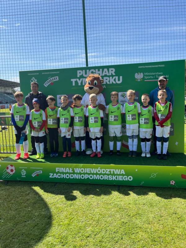 Srebrny medal SP1 Białogard w Pucharze Tymbarku.