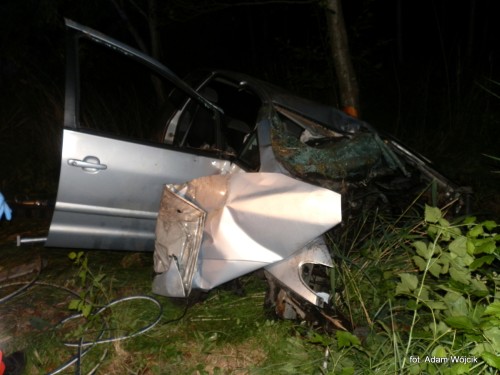 Śmiertelny wypadek na drodze do Stanomina.