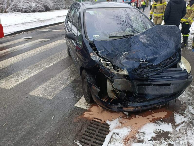 Wypadek na ulicy Drzymały w Białogardzie