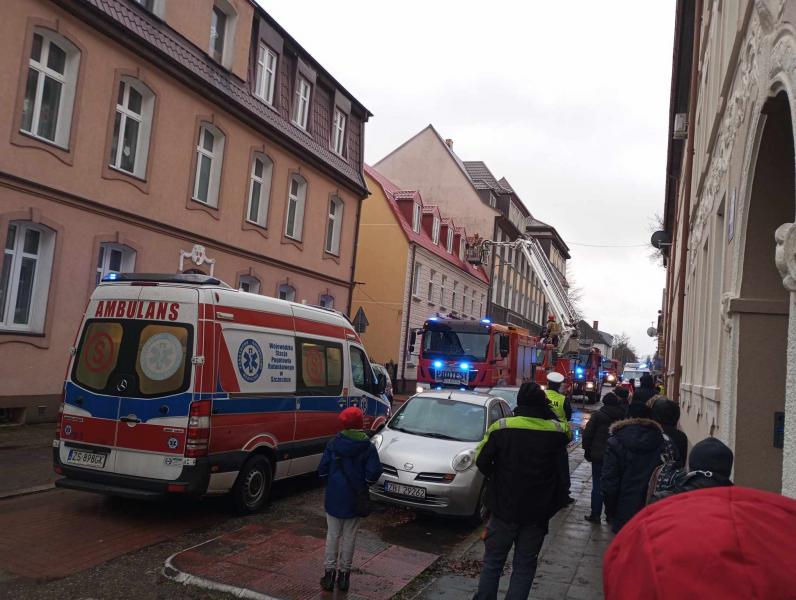 Wybuch gazu w Białogardzie przy ulicy Klonowej