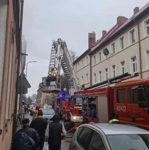 Wybuch gazu w Białogardzie przy ulicy Klonowej