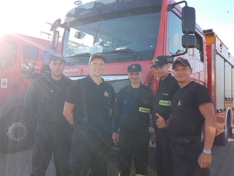 Powitanie strażaków Świnoujście i Białogard - duża porcja zdjęć!