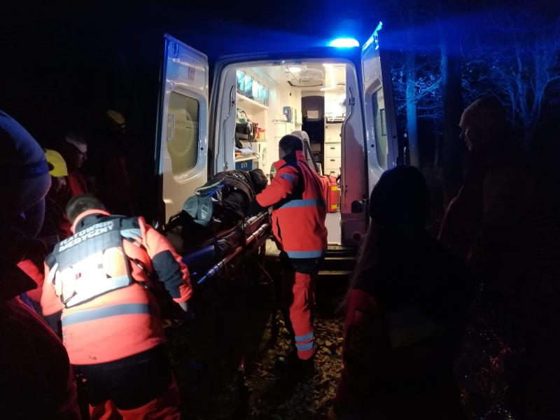 Brawurowa akcja Grupy Poszukiwawczo Ratowniczej WOPR Powiatu Białogardzkiego - odnaleziono żywą kobietę!  