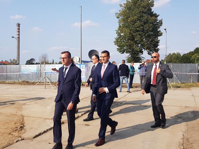 Poświęcenie i wmurowanie aktu erekcyjnego pod budowę nowego komisariatu policji w Białogardzie