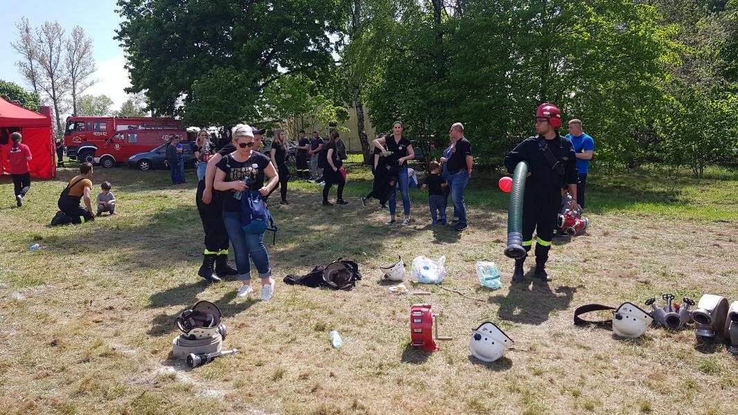Zawody sportowo  - pożarnicze zakończył strażacki piknik.