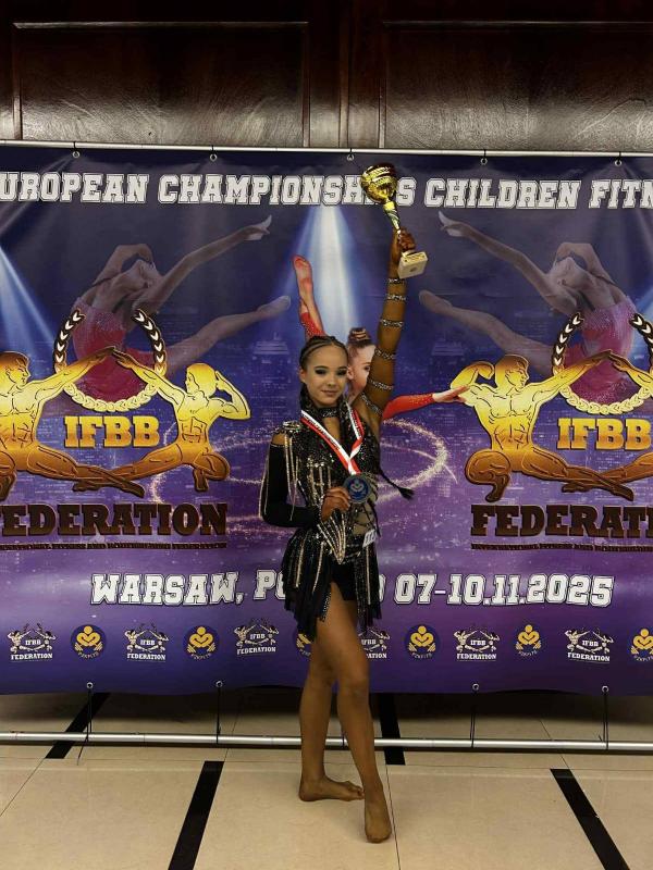 Julia Predko Wicemistrzynią Europy IFBB