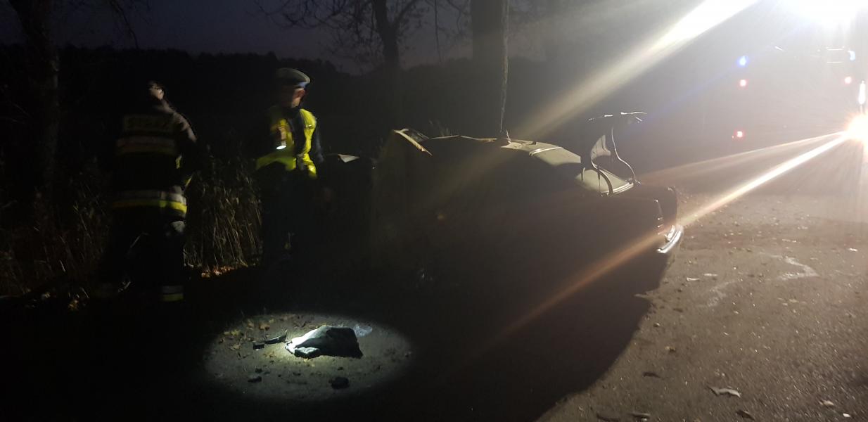 Tragiczny wypadek pod Białogardem - 3 osoby poniosły śmierć! 