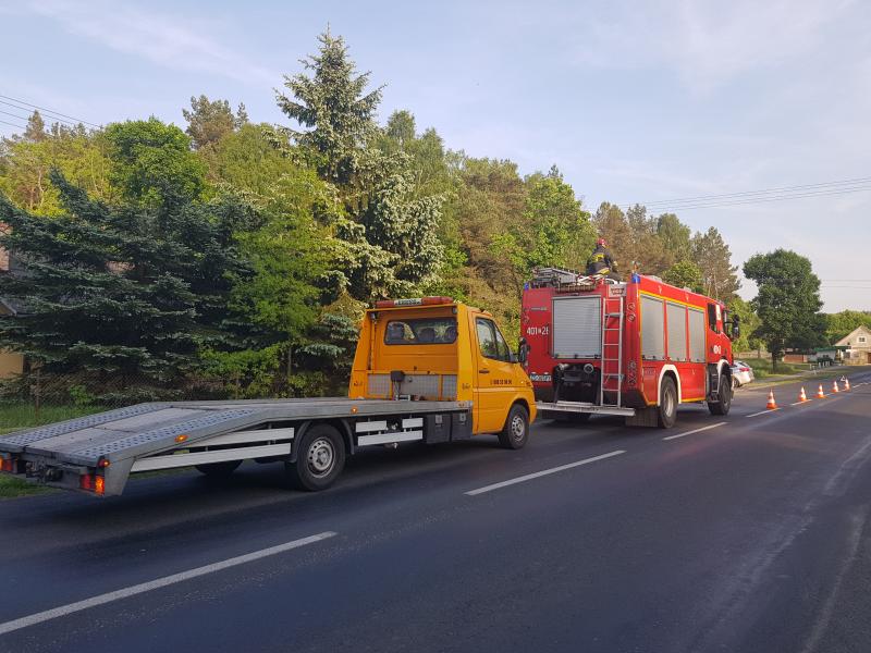Wypadek pod Białogardem  - po zderzeniu dwóch aut 3 osoby trafiły do szpitala! 