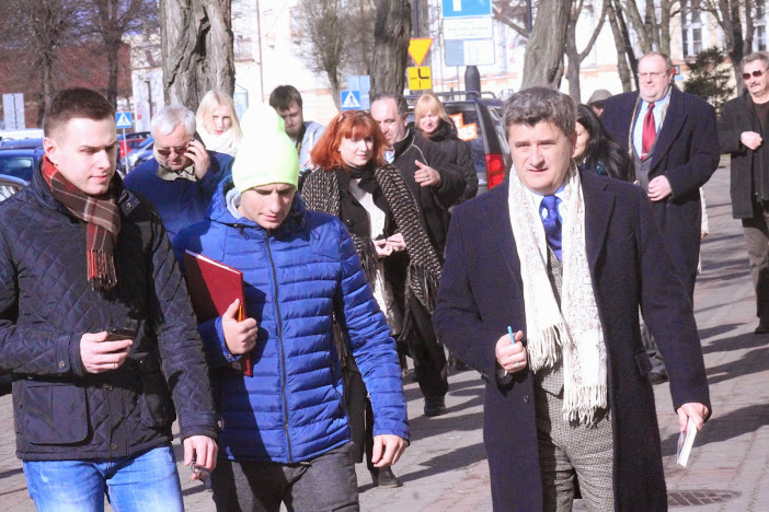 Janusz Palikot w Białogardzie 