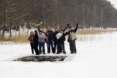 Otwarcie sezonu kąpielowego morsów