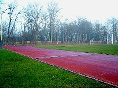 Remont stadionu w Białogardzie 