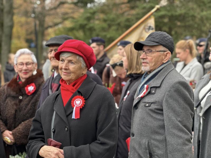 Wspólne świętowanie 107. rocznicy odzyskania niepodległości w Białogardzie