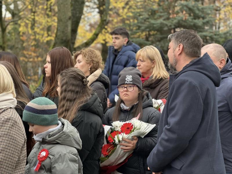 Wspólne świętowanie 107. rocznicy odzyskania niepodległości w Białogardzie