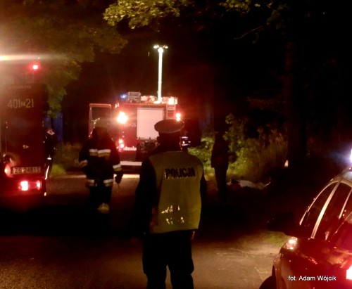 Śmiertelny wypadek na drodze do Stanomina.