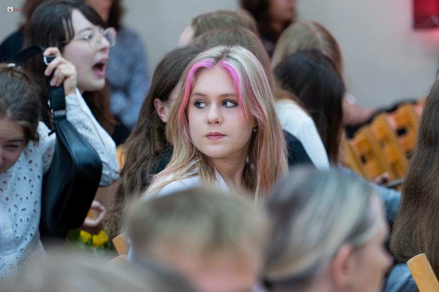 Uroczyste wręczenie nagród dla najlepszych uczniów LO im. Bogusława X w Białogardzie