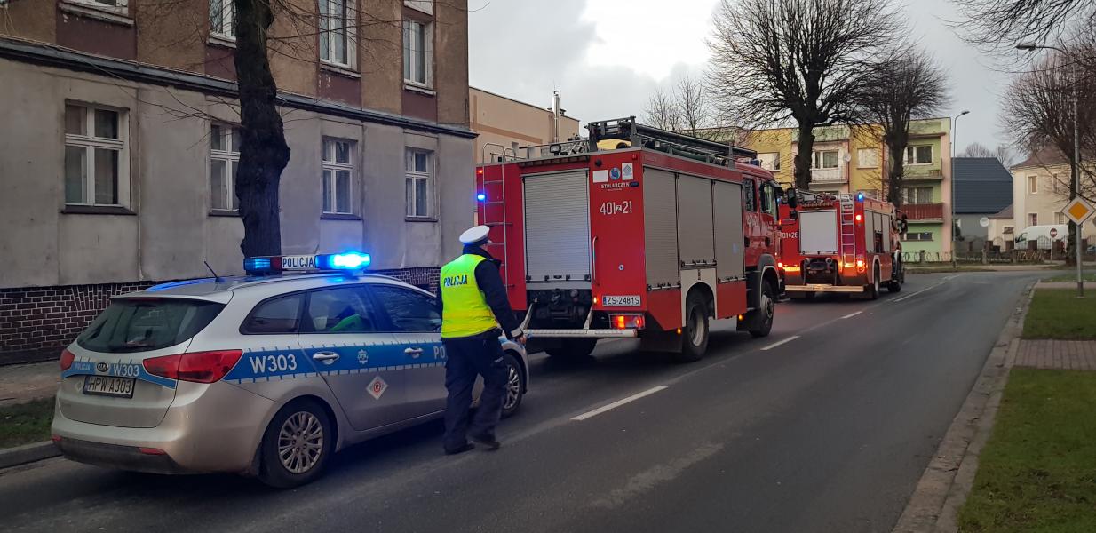Potrącenie starszej kobiety w Białogardzie 