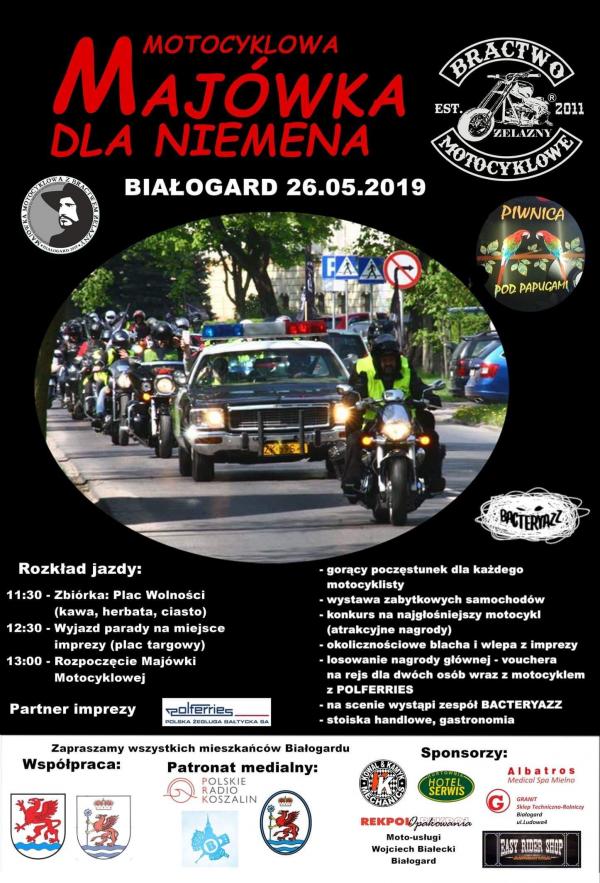 Motocyklowa Majówka Dla Niemena z Bractwem Motocyklowym Żelazny już w ten weekend! 