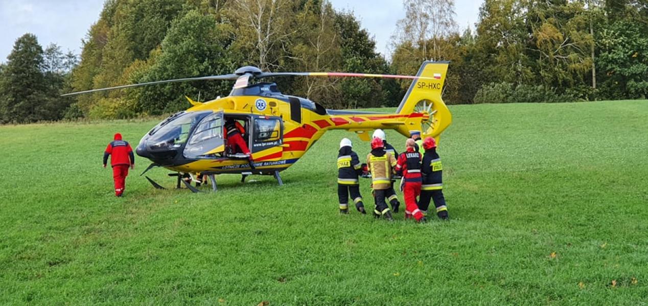 Wypadek drogowy pod Białogardem