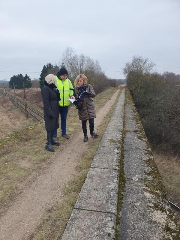 Budowa ścieżki rowerowej w Białogardzie. 