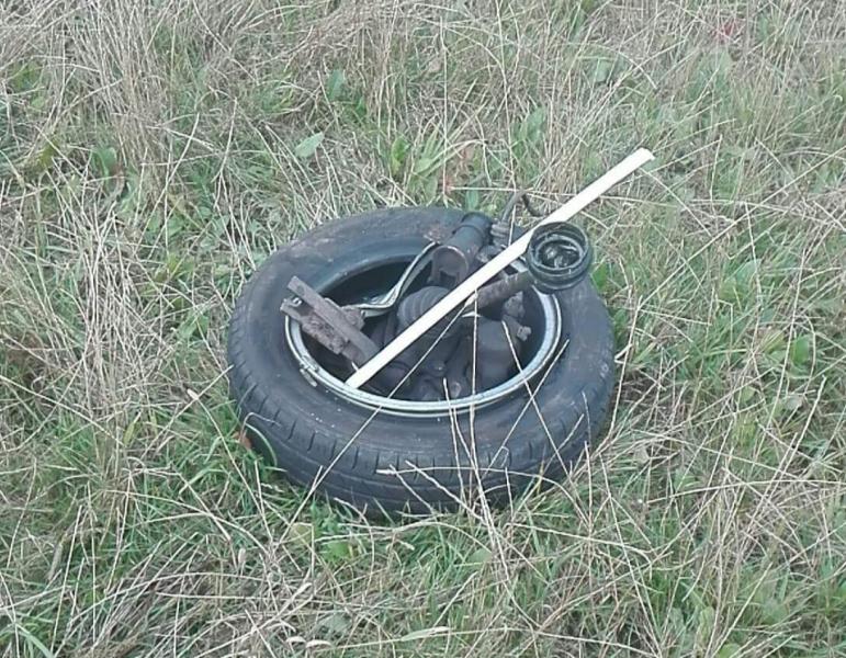 Zderzenie dwóch pojazdów w Tychowie - wyglądało groźnie. 