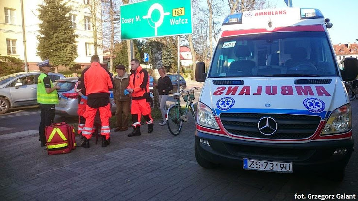 Pijany kierowca skutera potrącił na pasach 72-letnią kobietę