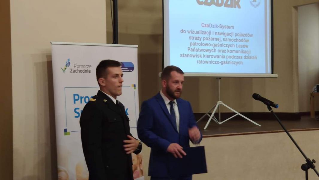 Tablety dla wszystkich jednostek OSP powiatu białogardzkiego - rusza system Czadzik.pl 