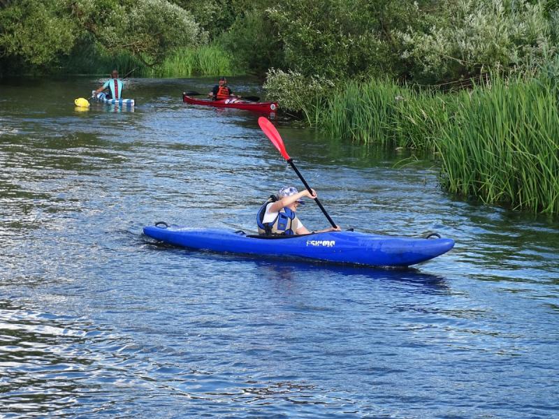 Ostatnie dni szkółki kajakowej w Białogardzie.