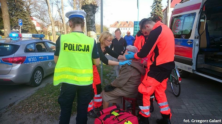 Pijany kierowca skutera potrącił na pasach 72-letnią kobietę