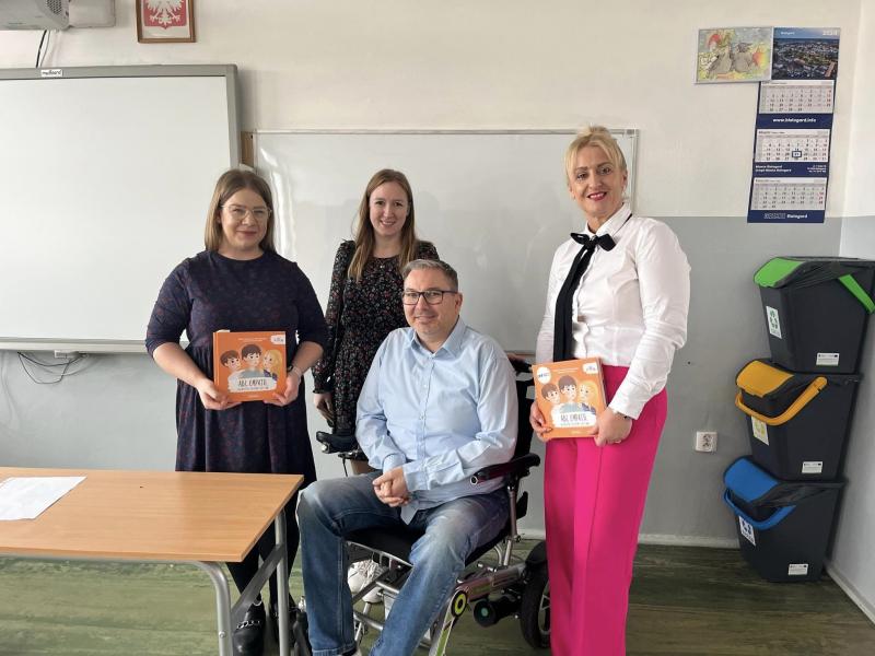 Minister Edukacji w Białogardzie