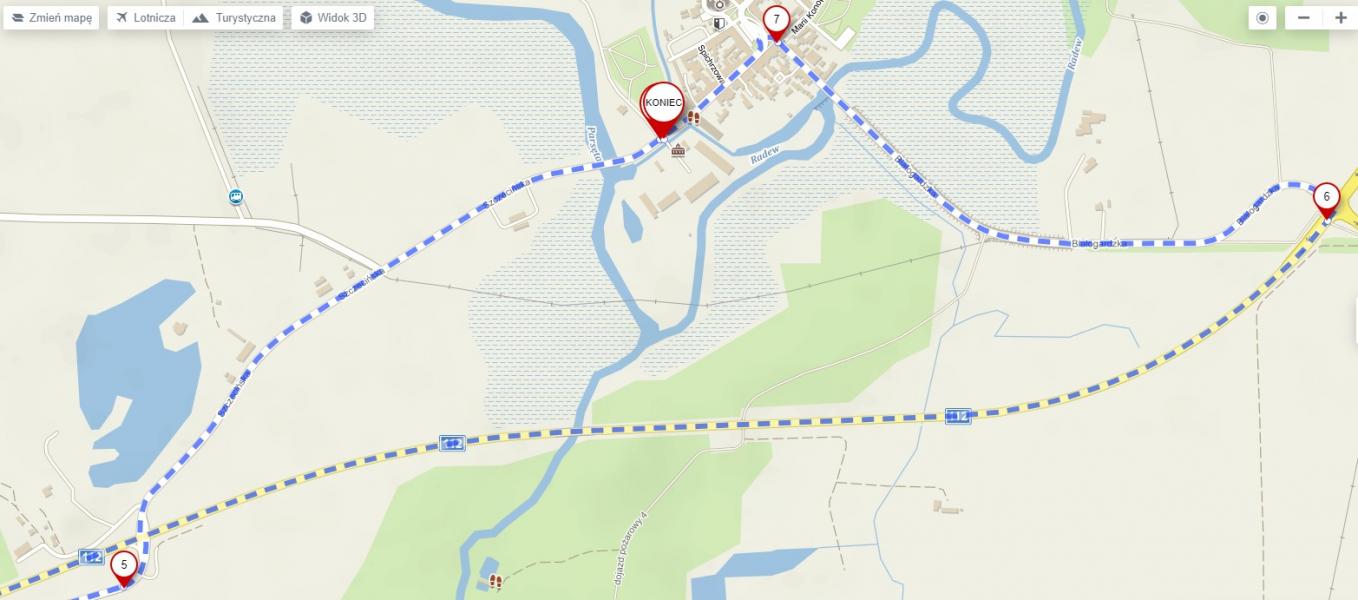 Wyścig Kospel Velo Baltic w Karlinie - Trasa