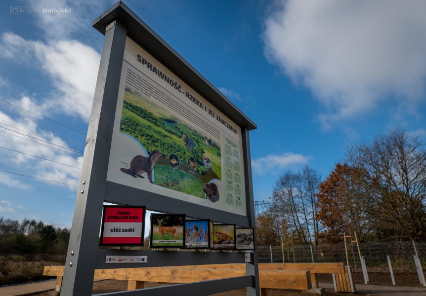 Przystań kajakowa już prawie gotowa