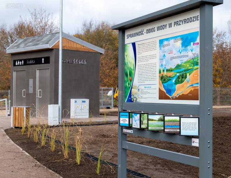 Przystań kajakowa już prawie gotowa