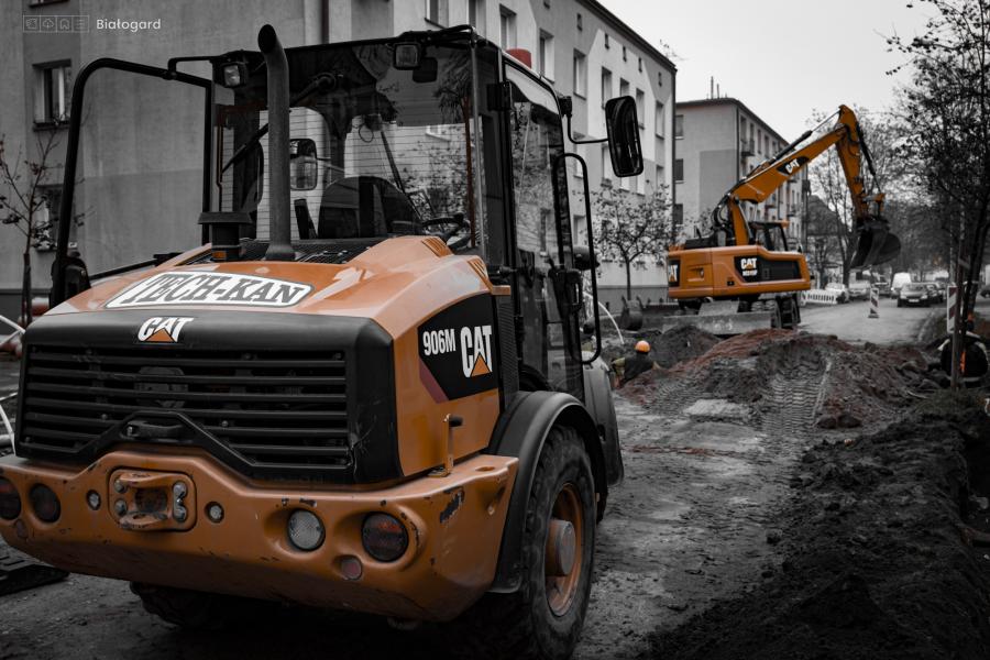  Trwają prace nad przebudową ul. Grunwaldzkiej