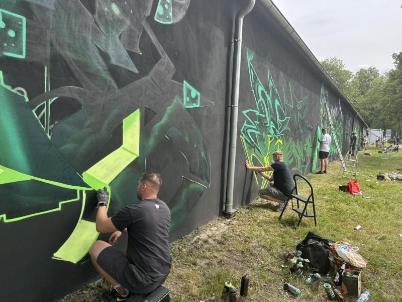 Weekend z kulturą miejską i popkulturą w Białogardzie: Graffiti Jam Białog-Art ożywił miasto