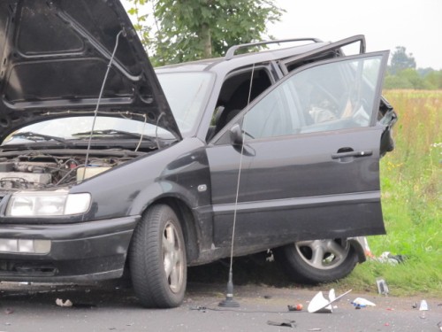 Wypadek koło Lulewic