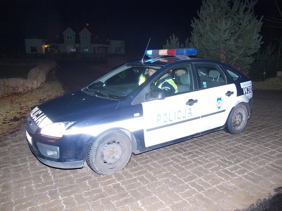 Pościg za pijanym policjantem 