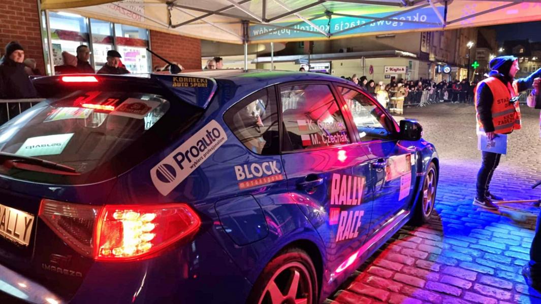 Jubileuszowy 50. Rajd Monte Karlino w Białogardzie.