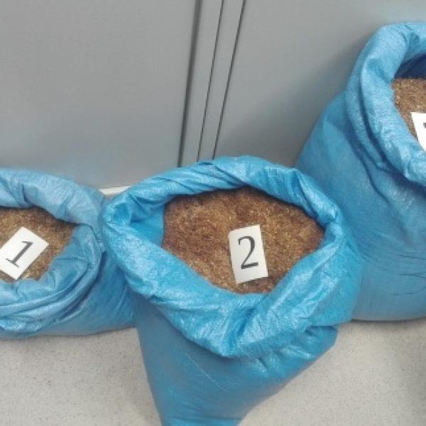 41 letni mieszkaniec Karlina zatrzymany za posiadanie 26 kilogramów tytoniu 