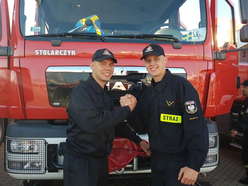 Powitanie strażaków Świnoujście i Białogard - duża porcja zdjęć!