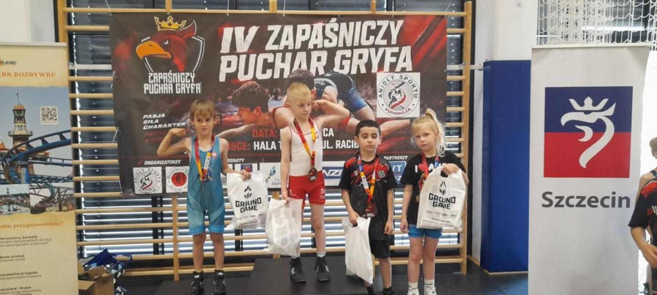 Białogardzcy zapaśnicy ponownie na podium. Udany występ podczas Pucharu Gryfa w Szczecinie