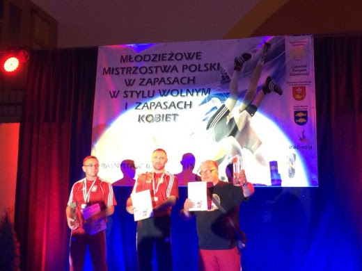 Worek medali zapaśników AKS Białogard