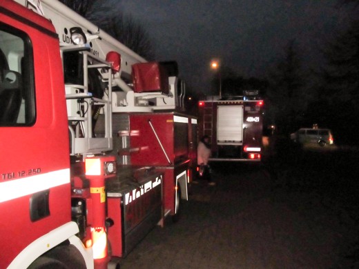 Pożar w Urzedzie Miasta w Białogardzie