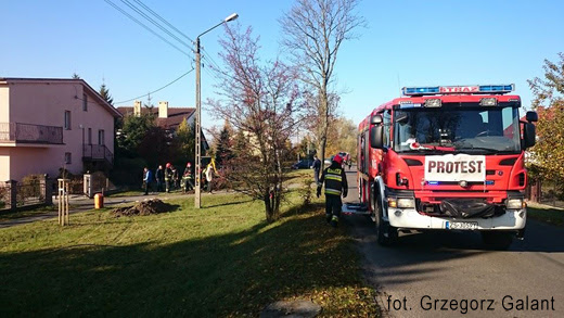 Wyciek gazu w Białogardzie 