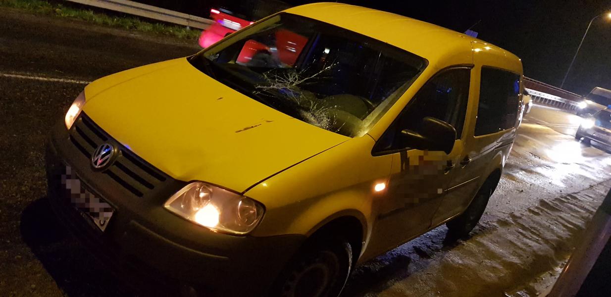 Potrącenie na przejściu dla pieszych w Białogardzie. 