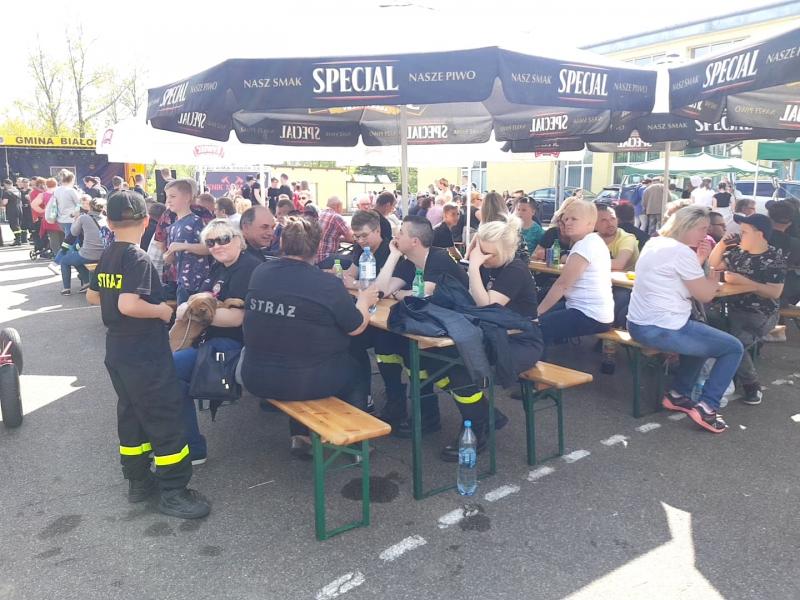 Zawody sportowo  - pożarnicze zakończył strażacki piknik.