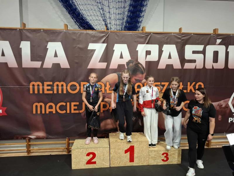 Udany weekend białogardzkich zapaśników