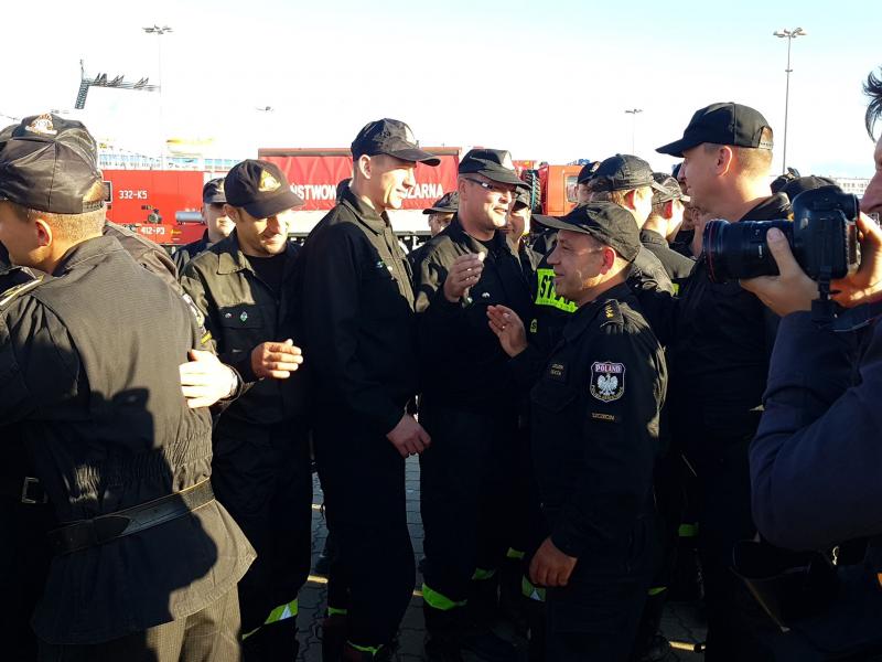 Powitanie strażaków Świnoujście i Białogard - duża porcja zdjęć!
