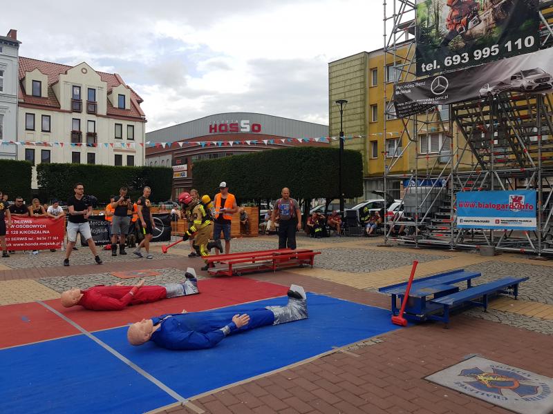 Strażackie zmagania na Placu Wolności w Białogardzie. Wyniki! Mega porcja zdjęć! 