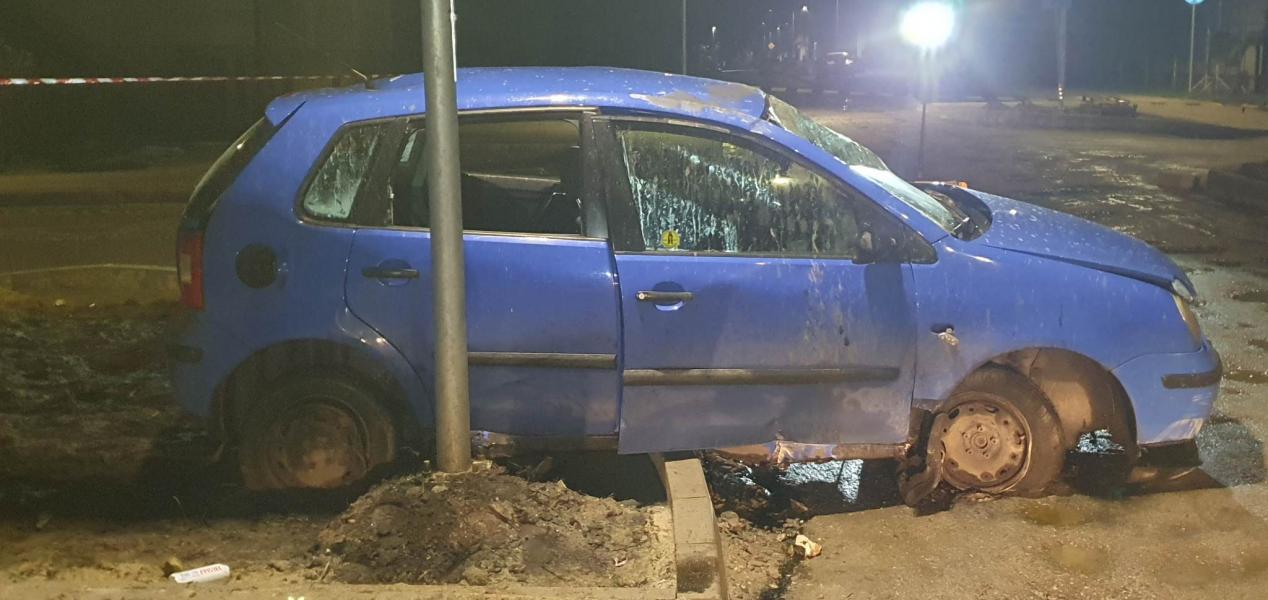 Wypadek na ul. Moniuszki w Białogardzie